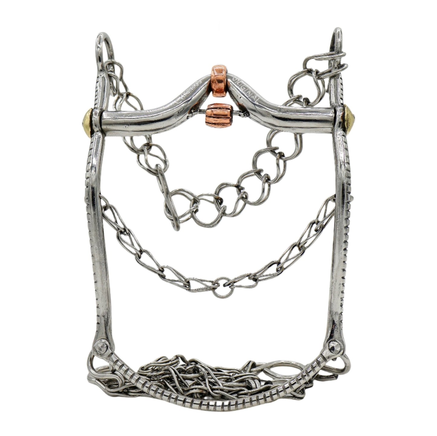 5 3/8" Freno Charro Para Caballo Charro Horse Bit - M - Royal Saddles - Charro Bits/Frenos
