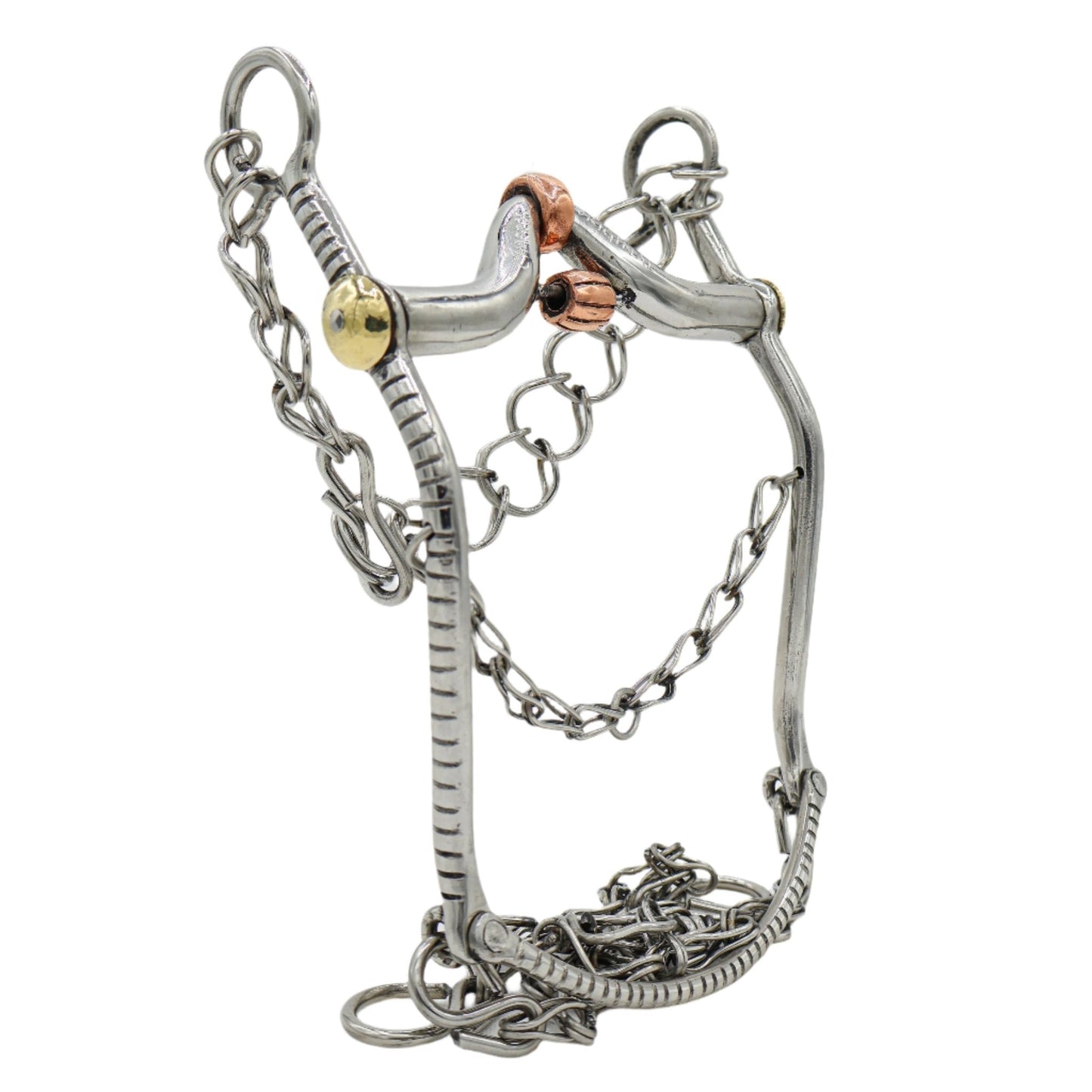 5 3/8" Freno Charro Para Caballo Charro Horse Bit - M - Royal Saddles - Charro Bits/Frenos