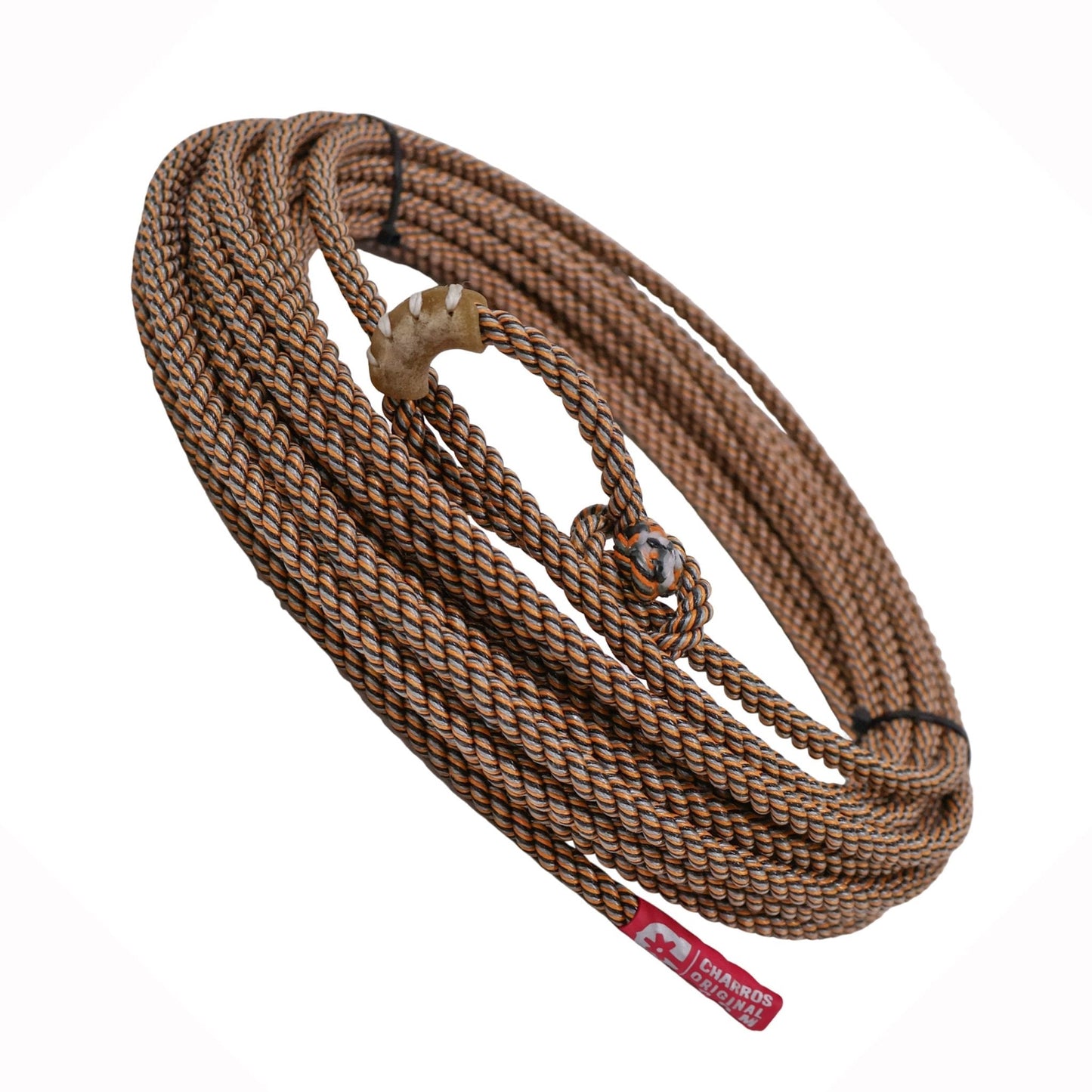 50FT Multi Color Poly - Nylon 9.5mm Lead Core Lasso Soga - M - Royal Saddles - Ropes/Sogas