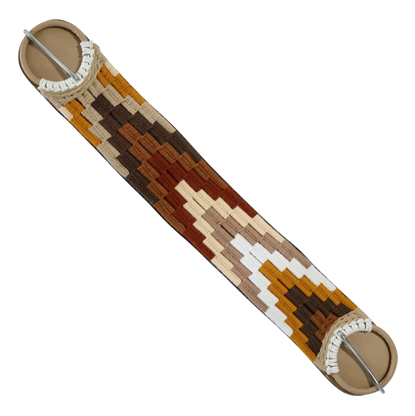 31" Brown Braided Horse Cinch Cincho Cafe