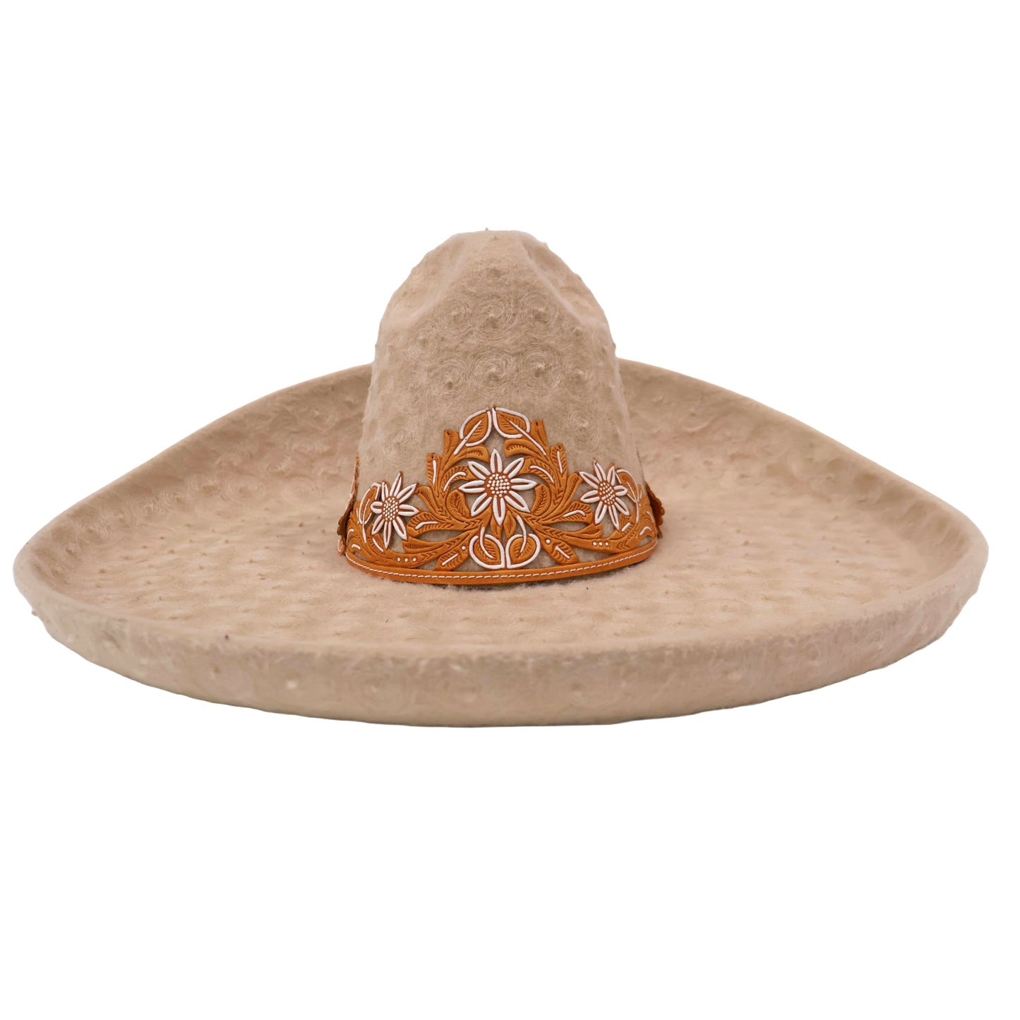 Sombrero MX 57 Charro Diseno Flor