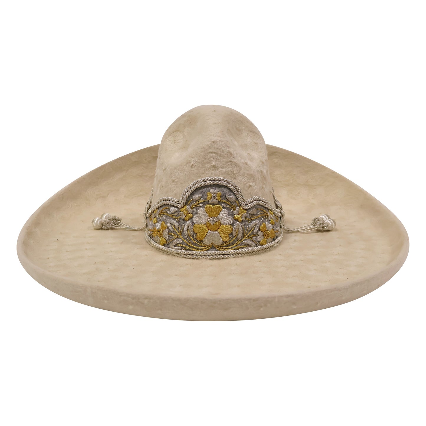 Sombrero MEX 57 Charro Gris Lana Charrería Hat