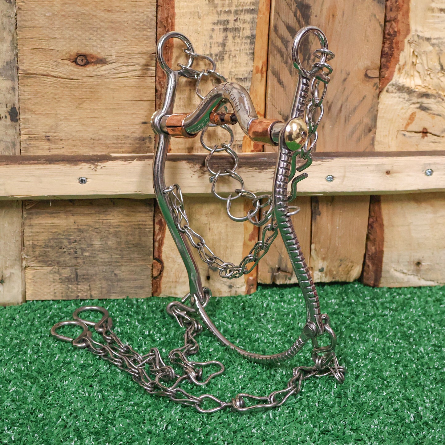 5 1/2" Charro Horse Bit Acero Horse Bit Stainless Steel