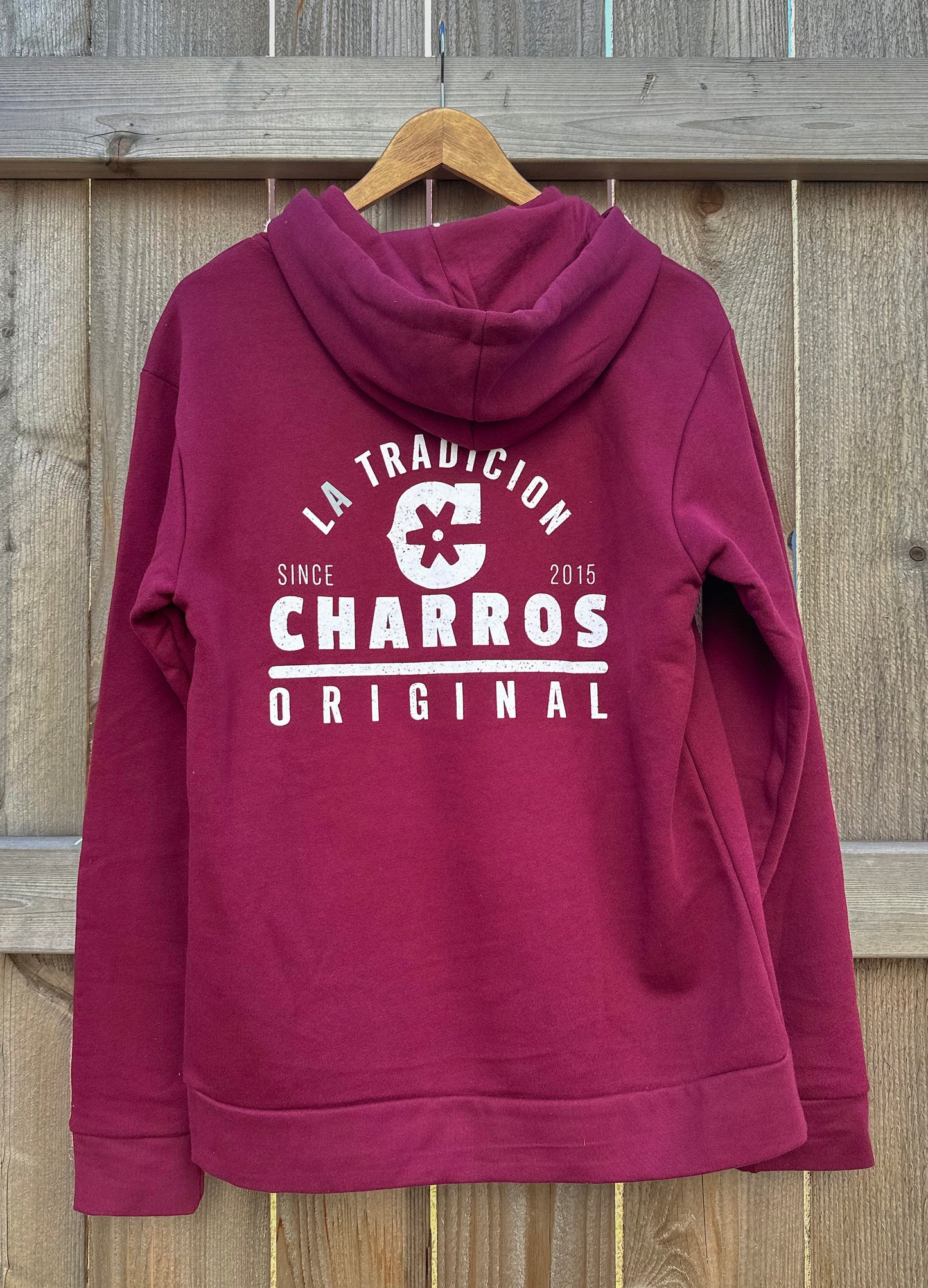 La Tradicion Maroon Charros Hoodie