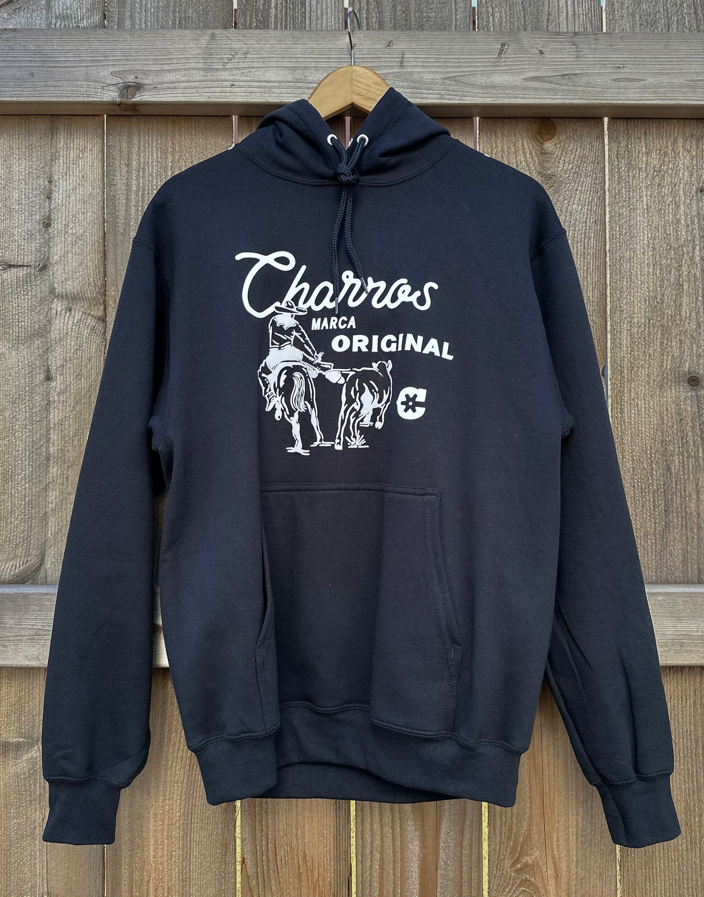 "Colas" Marca Original Black Hoodie