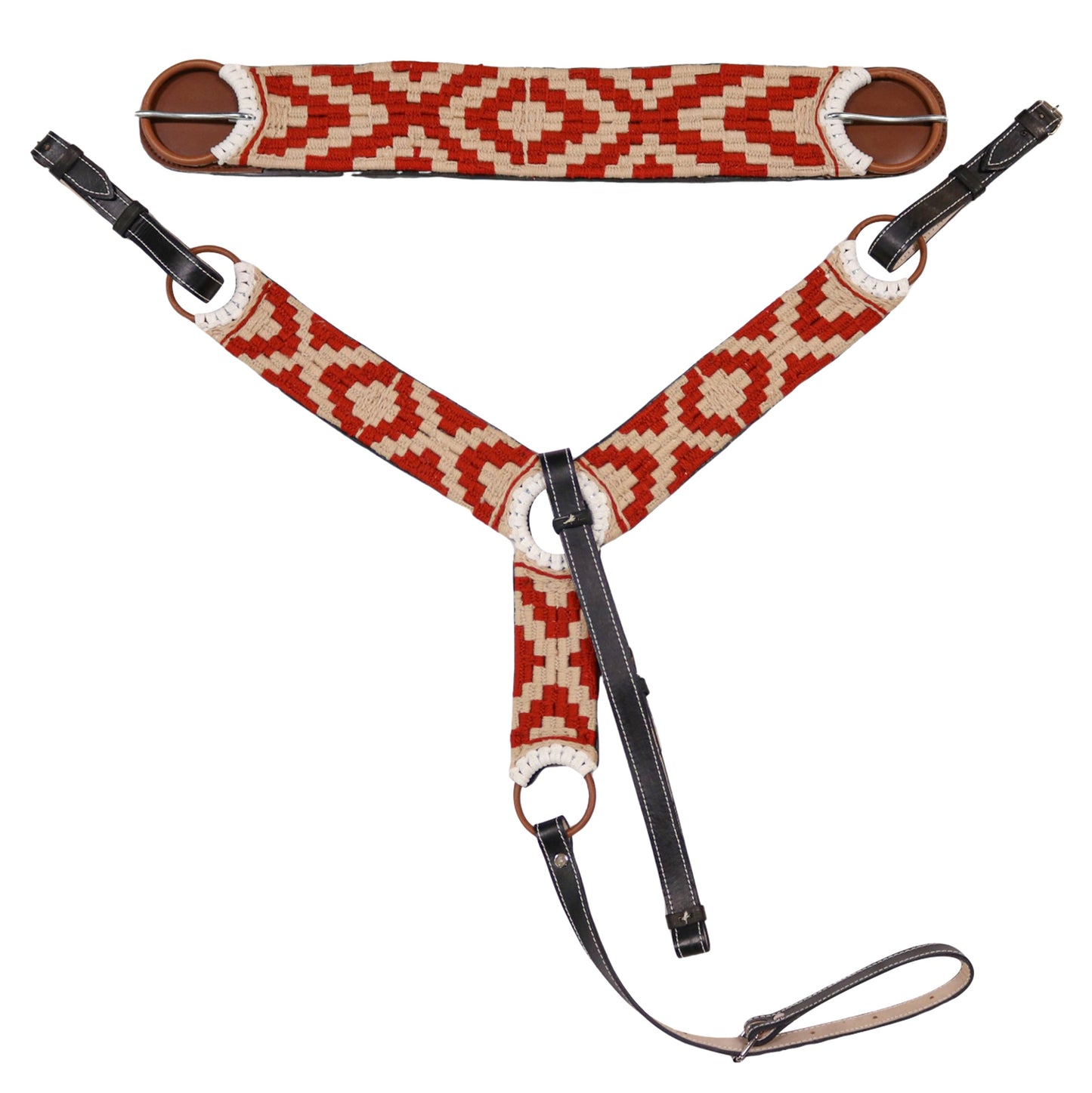 Charro Breast Collar/ 31" Cinch Pechera Para Caballo Cincho