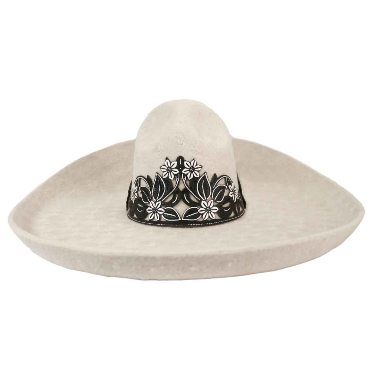 Charro MEX 58 Sombrero Mexican Charro Hat Lienzo