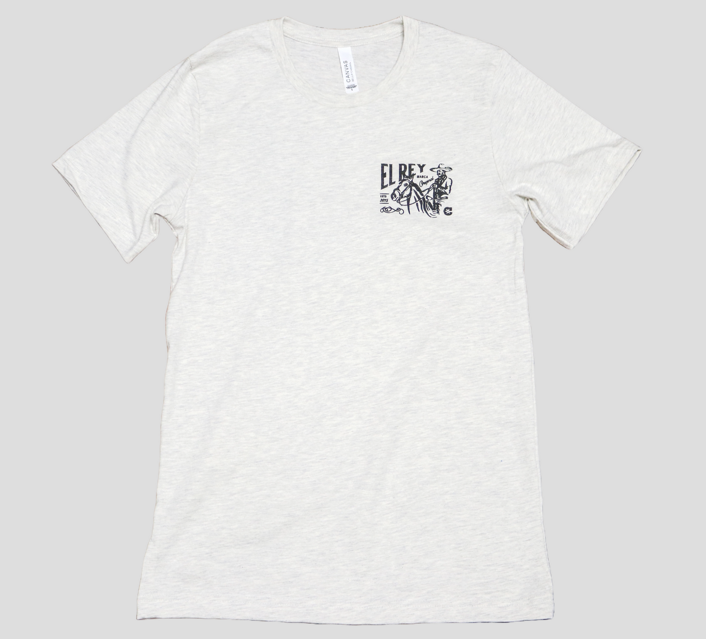 XL Oatmeal Original "El Rey" Playera T-Shirt