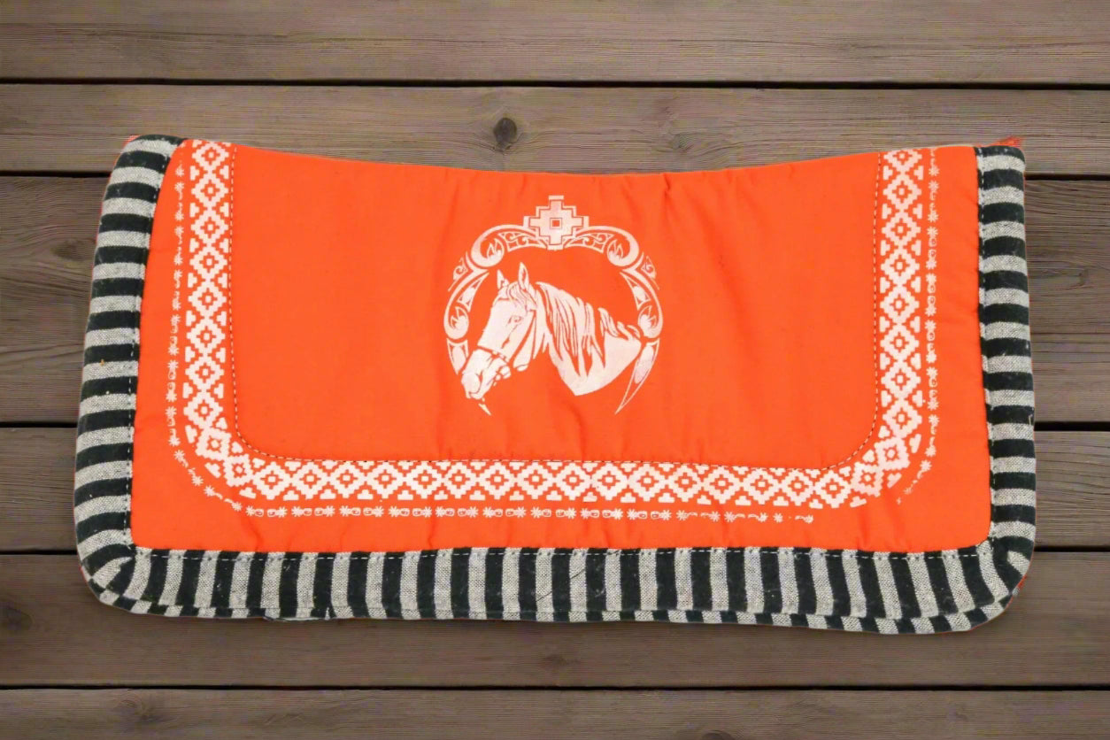 Carona Charra Montura Horse Saddle Pad - M - Royal Saddles - Charro Pads/Caronas