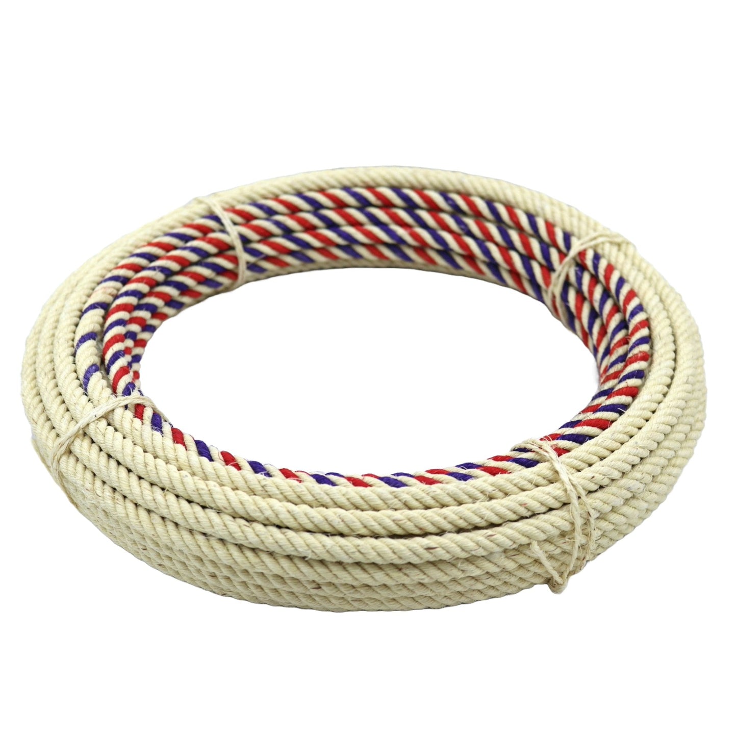 Charro Purple 55Ft (17m) Mexican Ixtle Maguey Soga Rope - M - Royal Saddles - Ropes/Sogas