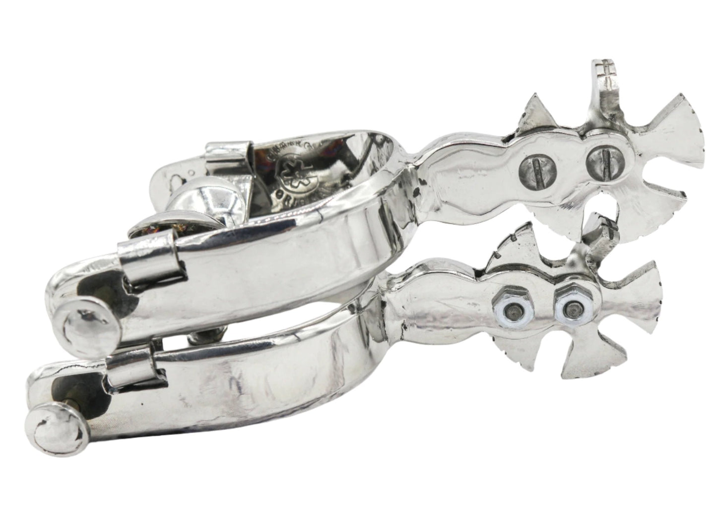 Espuelas Charras Jinete Montar Toro Bull Riding Spurs - M - Royal Saddles - Charro Spurs/Espuelas