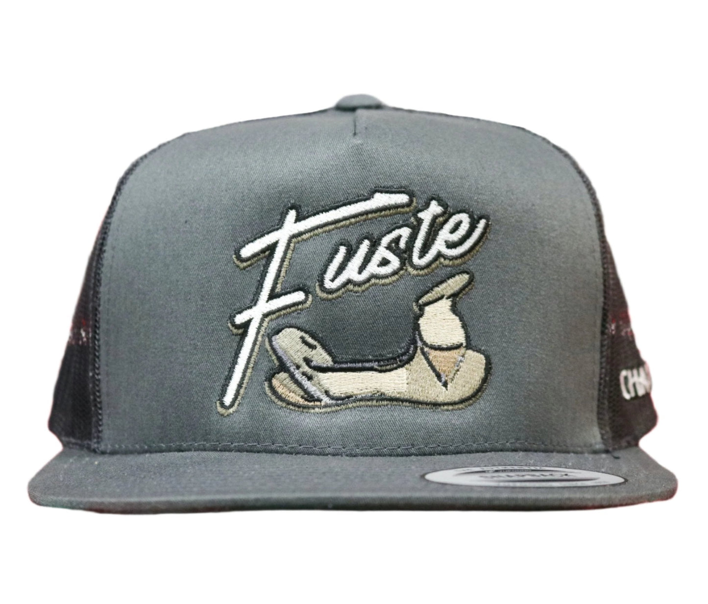Gray "Fuste" Original Trucker Hat - M - Royal Saddles - Charros Original Hats