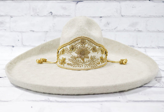 Sombrero MEX 57 Charro Toquilla Mexican Lana Hat
