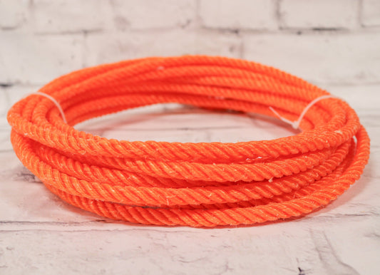 100Ft Orange 10.5mm Soga Para Florear Trick Rope
