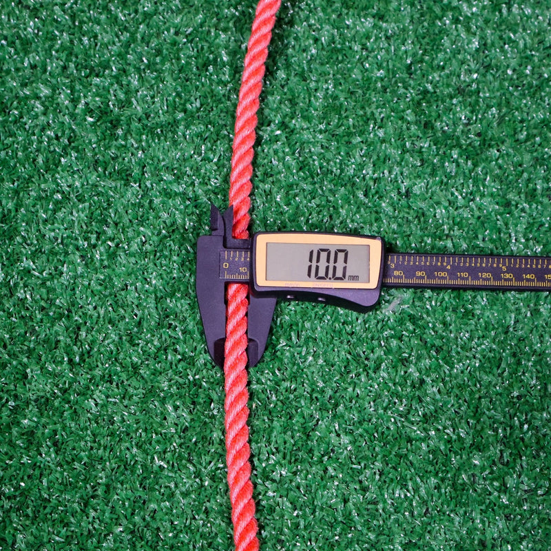 100 Ft Red Soga de Plomo 10mm Lead Core Lariat Rope - M - Royal Saddles - Ropes/Sogas