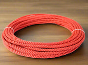 125 Ft Red Soga de Plomo 11mm Lead Core Lasso Rope - M - Royal Saddles - Ropes/Sogas