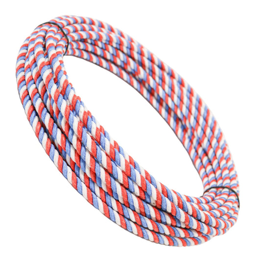80Ft Tri-Color  Soga de Plomo Lead Core Lasso Rope