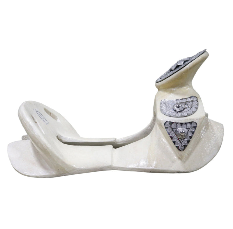 15" Charro Saddle Fuste Con Herraje Acero Inoxidable