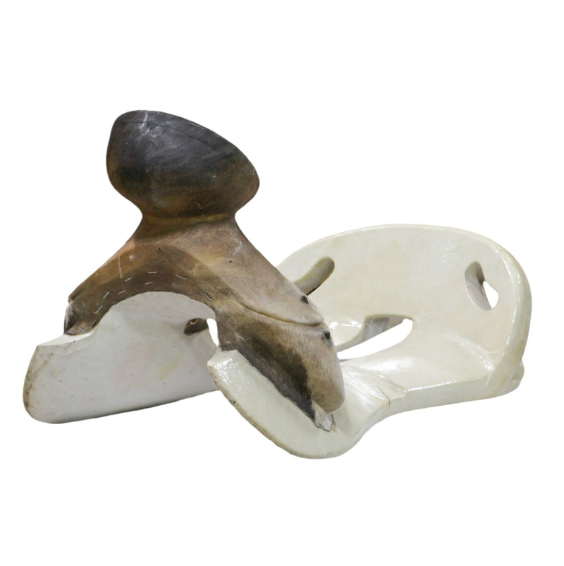 16" Fuste Charro Saddle Tree Zurron/Media Naranja - M - Royal Saddles - Charro Saddle Parts