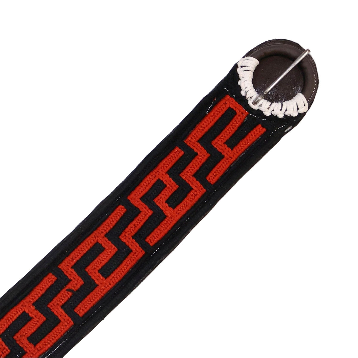 34.5" Cincho Orange Caballo Mexican Cinch Saddle - M - Royal Saddles - Charro Cinchos