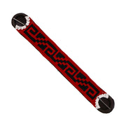 34.5" Red/Black Charro Horse Cincho Caballo - M - Royal Saddles - Charro Cinchos