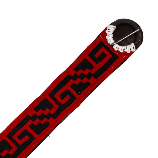 Sangle Charro Pour Cheval - 38 Pouces, Coton, Blanc Et Noir, Neuve