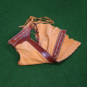 38" Charros Fina Gamuza Chaps Resacada Chaparreras - M - Royal Saddles - Charro Polainas/Chaps