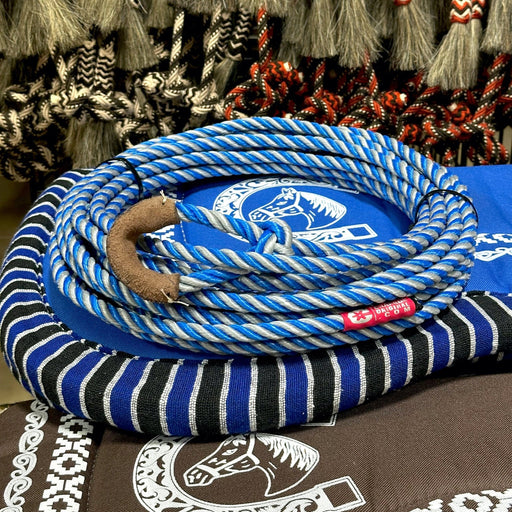 39FT (12M) Azul Charros Soga Charro Plastico Soga - M - Royal Saddles - Ropes/Sogas