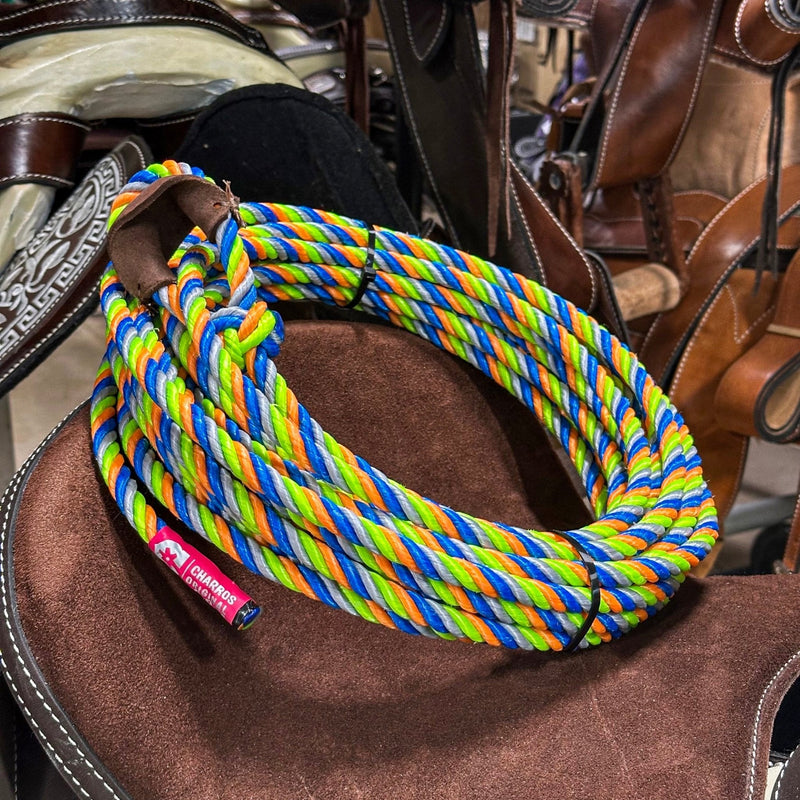 Sago Ropes 39ft Multicolor Soga Para Florear Trick Rope - Charro Trick Roping Las ...