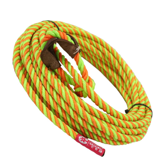 39ft Orange Limon Soga Para Florear Trick Rope - M - Royal Saddles - Ropes/Sogas