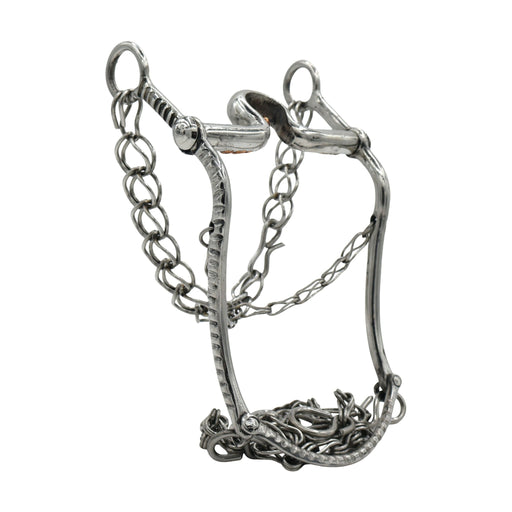4 3/4" Charro Bit Freno Horse Cobre - M - Royal Saddles - Charro Bits/Frenos