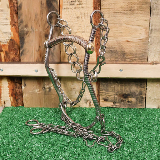 5 1/2" Freno Charro Platano Caballo Charro Horse Bit - M - Royal Saddles - Charro Bits/Frenos