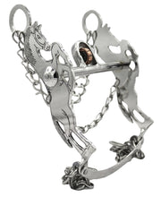 5 1/4" Freno Charro Acero Inoxidable Cobre Horse Charro Bit - M - Royal Saddles - Charro Bits/Frenos