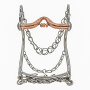 5 1/4" Freno Horseshoe Charro Bocado Horse Stainless Steel Bit - M - Royal Saddles - Charro Bits/Frenos