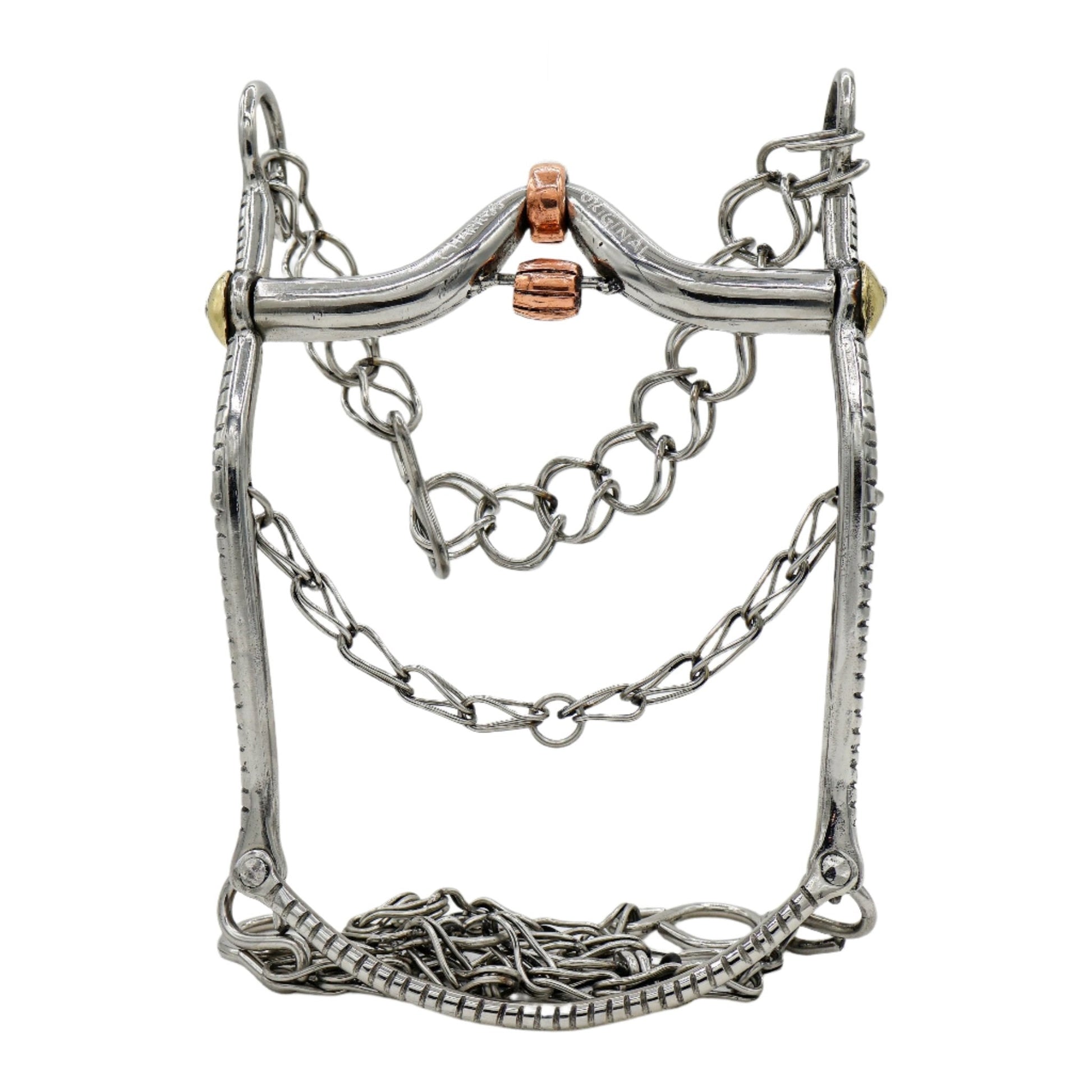 5 3/8" Freno Charro Para Caballo Charro Horse Bit - M - Royal Saddles - Charro Bits/Frenos