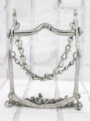 5 3/8" Freno Simple Charro Horse Copper Bit - M - Royal Saddles - Charro Bits/Frenos