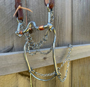 5" Charro Freno Bit Mexican Copper Horse Caballo - M - Royal Saddles - Charro Bits/Frenos