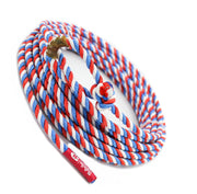 50 FT. Tri - Color 11mm Soga De Plomo (Lead Core) - M - Royal Saddles - Ropes/Sogas