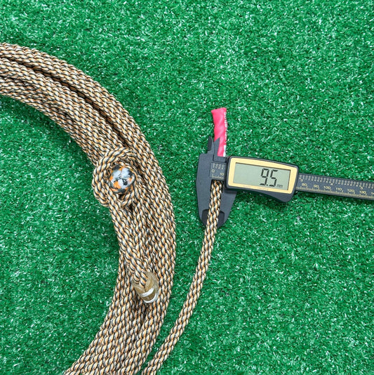 50FT Multi Color Poly - Nylon 9.5mm Lead Core Lasso Soga - M - Royal Saddles - Ropes/Sogas