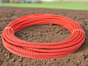 50Ft Red Soga Plomo 11mm Lead Core Rope - M - Royal Saddles - Ropes/Sogas