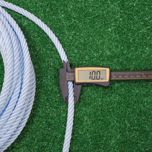50Ft Sky Blue 10mm Soga Plomo Lead Core Rope - M - Royal Saddles - Ropes/Sogas