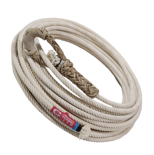 65 FT Cotton Rawhide Burner Hondilla Lasso Rope Soga - M - Royal Saddles - Ropes/Sogas