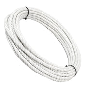 80 Ft White Soga de Plomo 11mm Lead Core Lasso Rope - M - Royal Saddles - Ropes/Sogas