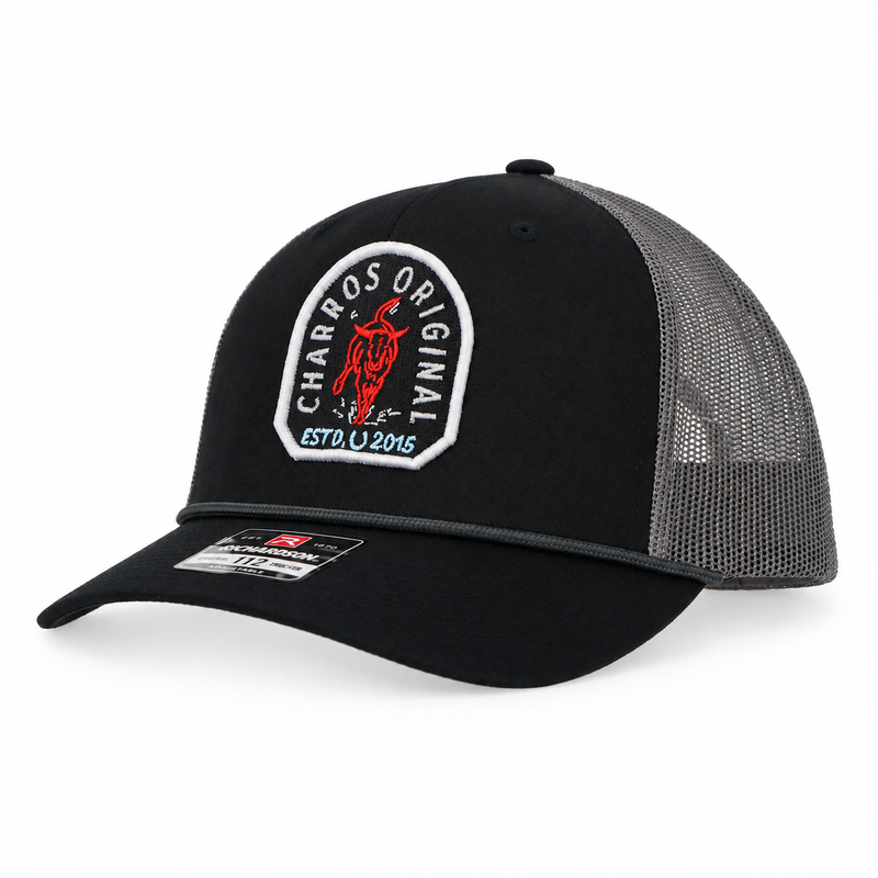 Classic Rope Charros Trucker Curve Cap