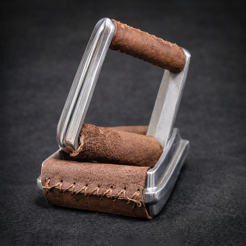 Montura Charra Estribos Aluminum Stirrups Mexican Saddle