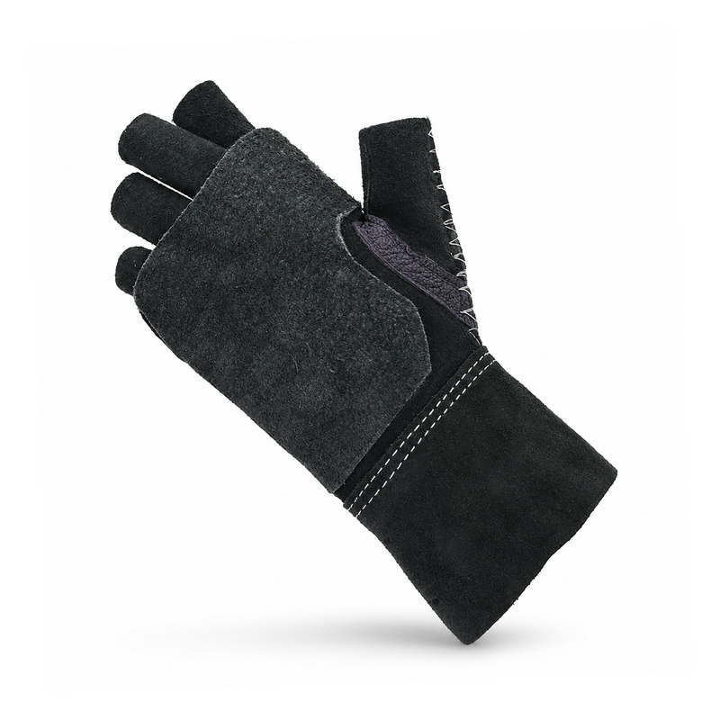 Charro Black Glove Large Large Manilla Charra Grande - M-Royal Saddles - Ropes/Sogas