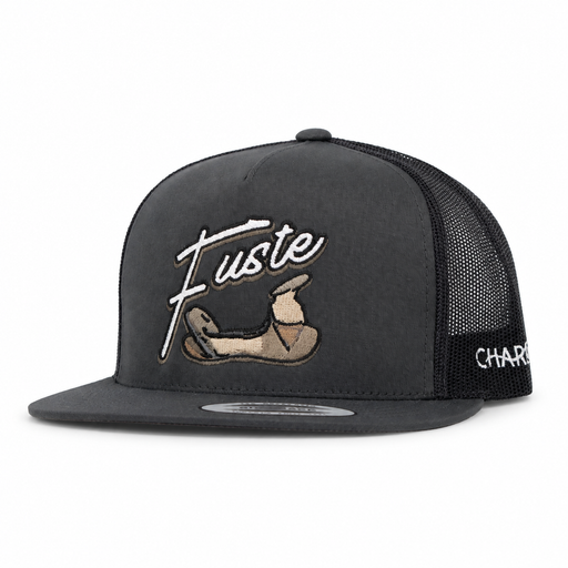 Gray "Fuste" Original Trucker Hat - M-Royal Saddles - Charros Original Hats