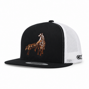 Charros Original Colas Snapback Hat - M-Royal Saddles - Charros Original Hats