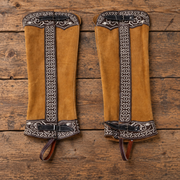 Miel Polainas Gamuza Charras Riding Charro Chaps - M-Royal Saddles - Charro Polainas/Chaps