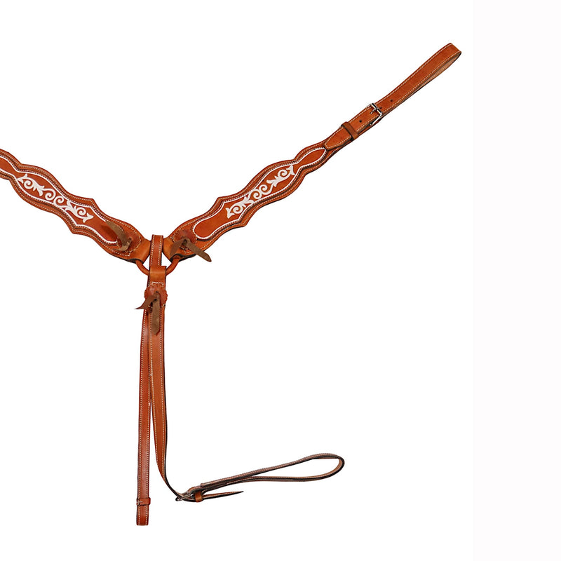 Charro Miel Pecho Pretal Tan Caballo Breastcollar